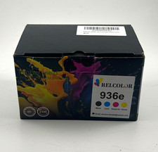RELCOLOR 936e Compatible Ink Cartridge Set CMYK Inkjet for HP 936XL picture