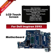 Dell Inspiron 3593 Motherboard Core i3 1.2GHz Dual Core Intel Graphics UMA 3DD3K picture