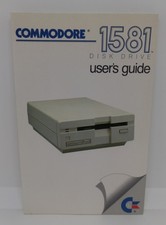 Vintage 1987 Original Commodore 1581 Disk Drive User's Guide * Brand New picture