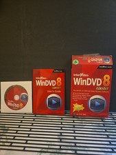 InterVideo WinDVD 8 Gold PC DVD Video Playback Software Windows Vista Ready picture