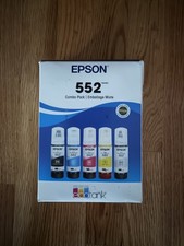 EPSON 552 EcoTank Ink Ultra-high Capacity Bottle Five Color Pack (T552920-S) New picture