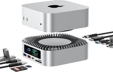 RayCue All-in-One Dock for Mac mini M6, M5 Pro, M4 with Smart Displays, NVMe picture