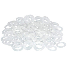 120Pcs Clear Rubber O-Ring Keyboard, O-Rings Keycaps, Switch Dampeners White picture