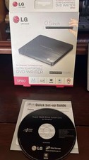 LG Ultra Slim Portable Dvd Writer Model SP60NB50. New Open Box picture