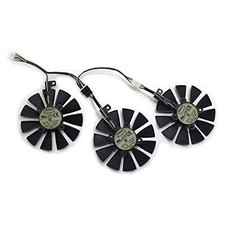 Graphics Card Cooling Fan, 3-Piece Set, 87mm, 3-Pin, 12V for Video Card picture