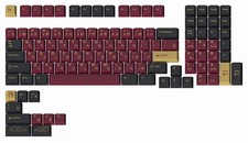 Drop Redsuns GMK Red Samurai Keycap Set - Full-Size 1800 Layout 113-key Kit picture