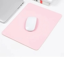 1 pc Small PU Leather Mouse Pad Non-Slip Waterproof Gaming Desk Mat for PC picture