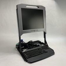 Dell 17FP PDJCN 17in 1U Rackmount KVM KMM Console 033M77 - Tested picture