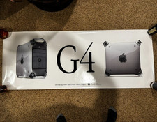 Vintage 1999 Macworld Apple PowerMac G4 Think Different Poster 27x70