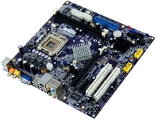 ECS RC415ST-PM REV:1.0 LGA775 Server Mainboard 2x DDR2 2x PCIe 2x PCI SATA picture