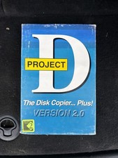Project D The Disk Copier Plus v2.0 Commodore Amiga Complete w Manual picture