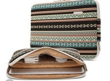 Kayond 14” Laptop Sleeve Case Cover Bag Ethnic Pattern Design Water Resistant picture