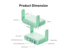 GL-MT3600BE (Beryl 7) Portable Travel Router, Pocket Wi-Fi 7 Wireless GL.iNet picture