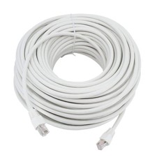 Commercial Electric CE 100 ft. Cat 6A UTP Patch Cable White picture