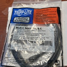 Tripp Lite Cat5e Patch Cable - 1 X Rj-45 Male - 1 X Rj-45 Male - 10ft - Black picture