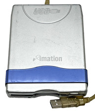 IMATION FLOPPY DISK DRIVE USB EXTERNAL DRIVE MODEL D353FUE w/USB CABLE picture