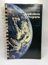 Vintage Hewlett-Packard HP-25 Applications Programs 1975 Manual Finance Stats  picture