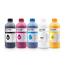5*500ml DTF Textile Ink for Eps L1800 L1300 R2400 L805 L800 XP600 I3200 printer picture