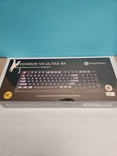 Keychron V5 Ultra 8K Banana Switch Wireless Custom Mechanical Keyboard - Black picture