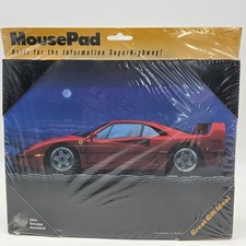 Ferrari F40 Computer Race Red Car Mouse Pad Gift 8.5