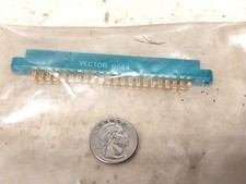 New Unused Sealed Vecor R644 Gold PCB Edge Card Connector / Old Vintage Computer picture