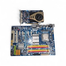 Gigabyte GA-EP45-UD3L Motherboard With GPU Gigabyte N9TD3-512H & INTEL E8500 picture
