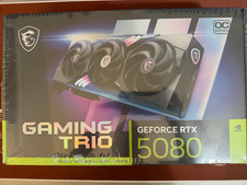 MSI GeForce RTX 5080 16GB GDDR7 GAMING TRIO OC Graphics Card (New, Sealed) picture