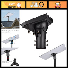 Adjustable Pipe Adapter for Starlink Gen 3 Dish Mount, Aluminum Alloy, Black picture