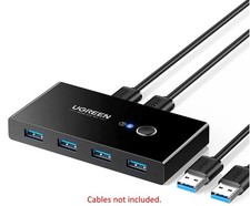 UGREEN 2-in-4 Output USB-A 3.0 KVM Sharing Switch picture