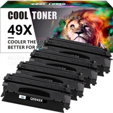 4PK Q5949X Toner Cartridge Compatible With HP 49X LaserJet 1320 1320N 1320T 3390 picture