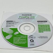 Fujifilm FinePix Digital Camera XP50 Series Owner's Manual Software CD picture