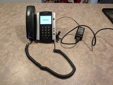 Polycom VVX 500 12-Line Corded VoIP IP Phone USB HD Voice Black/Silver picture