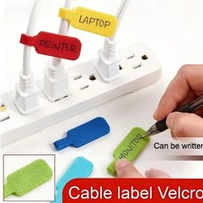 20/30/50Pcs Colored Cable Ties Write-On Cable Markers Wire Management Identifica picture
