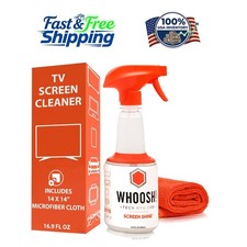 Crystal Clear Screen Cleaning Kit: 16.9 Fl Oz & Microfiber Cloth, Streak-Free picture