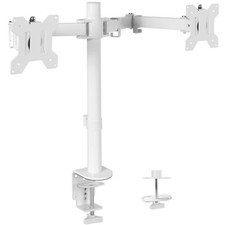 VIVO STAND-V002W Dual Monitor Desk Mount - WHITE picture
