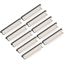 FFC/FPC Connector 20Pin Pitch 1.0mm Bottom Contact Pick Drawing Socket 10Pcs picture