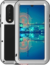 Tempered Glass Armor Huawei P30 Case Full Body Hybrid Heavy Duty Metal Shockproo picture