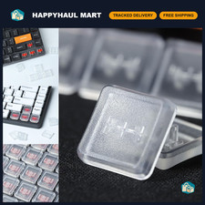 Low Profile PBT Keycaps for Mechanical Keyboards, Hot-Swappable, 35Pcs, Clear Ma picture