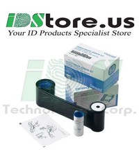 Entrust Datacard 532000-003 Dark Blue Monochrome Ribbon Kit - 1,500 prints picture