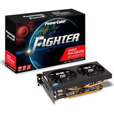 Powercolor Amd Radeon Rx 6500 Xt Fighter 4gb Gddr6 Gaming Editing Video Card_ picture