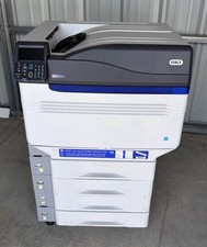 OKI C931e Color Laser Printer w/ 4 Tray High Capacity Feeder picture