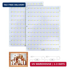 LED Backlight Board Kit 2PCS Pcb Dimmable USB-C for Lithophanes 6500K White picture