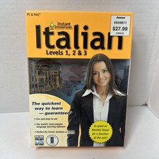 Learn How To Speak Italian With Instant Immersion Levels 1-3 PC & MAC picture