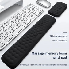 Ergonomic Memory Foam Keyboard Mouse Wrist Rest Pad Hand Support for Laptop PC picture