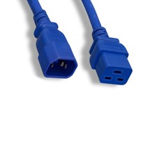 6Ft BLU Power Cord for HPE BladeSystem c7000 Enclosure Synergy 12000 JumperCord picture