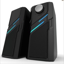 Computer Speakers for Desktop PC with Easy Knob, Clear Powerful Sound, Touch ... picture