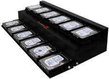 Systor 1:11 Flatbed SATA HDD SSD Drive Duplicator Sanitizer 36GB/Min 2YR WRNTY picture