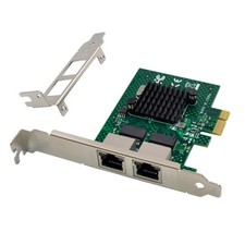 Dual-Port PCIe Gigabit Ethernet Server Adapter with NetXtreme BCM5720-2P Red picture