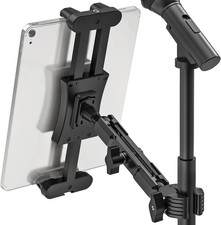 Ipad Mic Stand Mount, 360° Rotation Tablet Holder for Microphone Music Stand wit picture