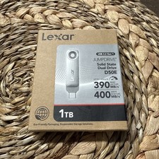 Lexar Solid State JumpDrive D50E 1TB USB 3.2 Gen 1 USB-C Dual-Drive 400MB/s picture